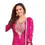 DnVeens Woman Cotton Heavy Embroidery Unstitched Suit Dress Material, 2 image