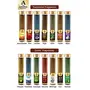 Kesar Chandan Saffron Sandal Incense Sticks 100% Herbal (Bottle 100 gm), 5 image