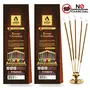 Chandan Sandal Wood Incense Sticks Agarbatti 60 Sticks (2 Packs), 3 image