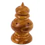 Handcrafted Sandalwood and Varnished Agarbatti Stand Incense Sticks and Dhoop Holder, 6 image