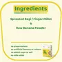 Nutribud Foods Sprouted Ragi and Banana Porridge Mix  Pack of 2 (200g*2), 2 image