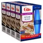 Gits Instant Kesar Kulfi Dessert Mix 400g (Pack of 4 X 100g Each)