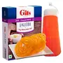 Gits Jalebi Dessert Mix with Easy Maker Bottle Pure Veg Traditional Indian Sweet 400g (Pack of 4 100g Each), 3 image