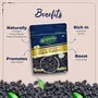 Premium Afghani Seedless Black Raisins 250g (Pack of 5), 4 image