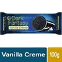 Sunfeast Dark Fantasy Vanilla Creme 100g Pack | Dark Crunch with Smooth me, 2 image