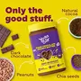 Yogabar Dark Chocolate Peanut Butter| Creamy & Chocolatey | Slow Roasted | Non-GMO Premium Peanuts - 1kg Each, 5 image
