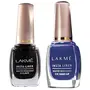 Lakme Insta Eye Liner Black 9ml + Blue 9 ml