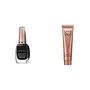 Lakme Insta Eye Liner Black 9ml And Lakme 9 to 5 Weightless Mousse Foundation Beige Vanilla 6g
