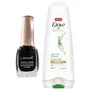 Lakme Insta Eye Liner Black 9ml And Dove Hair Fall Rescue Conditioner 180ml