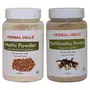 Herbal Hills Methi Seed Powder and Yashtimadhu Powder - 100 gms each for sugar control joint care immunity booster and respiratory health