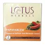 Lotus Herbals Nutramoist Skin Renewal Daily Moisturising Creme SPF 25 50g And Herbals Papayablem Papaya-n-Saffron Anti-Blemish Cream 50g, 4 image