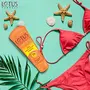 Lotus Safe Sun Multi-Function Tinted Sunscreen SPF 70 PA+++ Preservative free Non-Greasy Mattifying Instant BB Glow 60g, 4 image