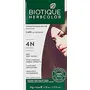 Biotique Bio Herbcolor 4N Brown 50 g + 110 ml (Conditioning Color No Ammonia), 3 image