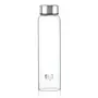 Cello H2O Steelo Borosilicate Glass Water Bottle Microwave Safe Clear 1000ml (CLO_GLS_H2OSTEELO_1000ML)