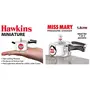 Hawkins Toy Cooker Silver + Hawkins Miss Mary Aluminum Pressure Cooker 1.5 litres Silver