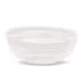Milton Round Swirl Serving Melamine Big Bowl 1 Piece 750 ml White (6.3")