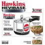 Hawkins Hevibase Induction Compatible Pressure Cooker 3 Litre Silver (IH30), 3 image