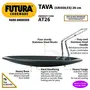 Hawkins Futura Hard Anodised Tawa 26Cm Black & Hawkins - L02 Futura Hard Anodised Frying Pan with Lid 18Cm, 6 image