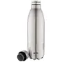 Milton Duo DLX 1000 Thermosteel 24 Hours Hot and Cold Water Bottle 1 Litre Silver, 4 image