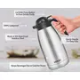 Milton Thermosteel Carafe for 24 Hours Hot or Cold (2000 ml) Silver, 5 image