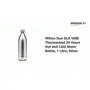 Milton Duo DLX 1000 Thermosteel 24 Hours Hot and Cold Water Bottle 1 Litre Silver, 2 image