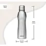 Milton Verve 1000 Thermosteel 24 Hours Hot and Cold Water Bottle 960 ml Silver, 6 image