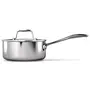 Milton Pro Cook Triply Stainless Steel Sauce Pan with Lid 14 cm / 1 Litre, 2 image