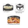 Milton Clarion 2000 Stainless Steel Casserole with See Through Glass Lid 1950 ml Steel Plain, 6 image