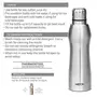 Milton Verve 1000 Thermosteel 24 Hours Hot and Cold Water Bottle 960 ml Silver, 5 image