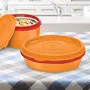 Milton Microwow Stainless Steel Lunch Container 200 ml Orange, 5 image