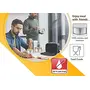 MILTON Steel Combi Lunch Box (Grey 3 Containers and 1 Tumbler) - 4 Pieces, 6 image