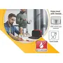 Milton Steel Combi Lunch Box with Jacket 4-Pieces Red, 6 image