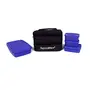 Signoraware Polypropylene Fortune Lunch Box with Bag Set 4-Pieces Deep Violet, 2 image