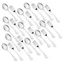 Sumeet Stainless Steel Spoon and Fork Set of 24 Pc (Dessert/Table Spoon 12 Pc (18.5cm L) Dessert/Table Fork 12 Pc (18.2cm L)) (1.6mm Thick), 14 image