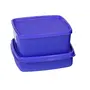 Signoraware Quick Carry Lunch Box with Bag Violet, 2 image