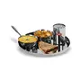SUMEET Stainless Steel Buffet/Dinner Set ( 5 Pieces Silver), 2 image