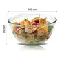 Signoraware Glass Mixing Bowl - 1500 ml Transparent, 2 image
