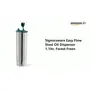 Signoraware Easy Flow Stainless Steel Oil dispenser (Forest Green 1.1 litre), 2 image