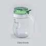 Wonderchef Glass Oil Pourer 550ml Transparent/Green, 4 image