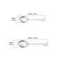 Sumeet Stainless Steel Spoon Set of 12 Pc (Baby/Medium Spoon 6 Pc (16cm L) Dessert/Table Spoon 6 Pc (18.5cm L)) (1.6mm Thick) ASIN: B07R6XCNZ7, 8 image