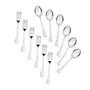 Sumeet Stainless Steel Spoon and Fork Set of 12 Pc (Baby/Medium Spoon 6 Pc (16cm L) Baby/Medium Fork 6 Pc (15.5cm L)) (1.6mm Thick), 11 image
