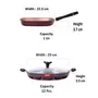 Sumeet Greaser Aluminium Grill Appam Patra With Lid Grill Pan 1.1 L Grill Pan 12 Piece (Peach), 11 image