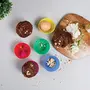 Wonderchef Ambrosia Cup Cake Moulds Lightweight Flexible Food-Grade Silicone 100% Eco-Friendly Dishwasher Safe, 3 image