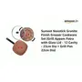 Sumeet Greaser Aluminium Grill Appam Patra With Lid Grill Pan 1.1 L Grill Pan 12 Piece (Peach), 2 image