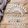 Sumeet Stainless Steel Spoon and Fork Set of 24 Pc (Baby/Medium Spoon 12 Pc (16cm L) Baby/Medium Fork 12 Pc (15.5cm L)) (1.6mm Thick), 5 image