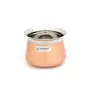 Coconut Stainless Steel Gala FC Copper Handi/Cookware (Without Handle & Lid) - 1 Unit - Capacity -3000ML, 2 image