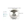 Coconut Stainless Steel Balloon/Containers/Handi - Set of 3 Qty (1500ML2500ML & 4000ML), 3 image