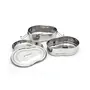 Coconut Stainless Steel Lunch Box 2 Container Guitar Shape Double (500 ml), 2 image