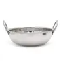 Coconut Stainless Steel Heavy Guage 18 Table Kadai (Without Lid) Cookware - Set of 3-300ML/400ML/600ML, 3 image