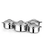 Butterfly Elite Stainless Steel Casseroles 4 Litre Silver, 5 image